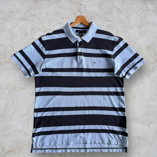 Polo Tommy Hilfiger a righe taglia XL