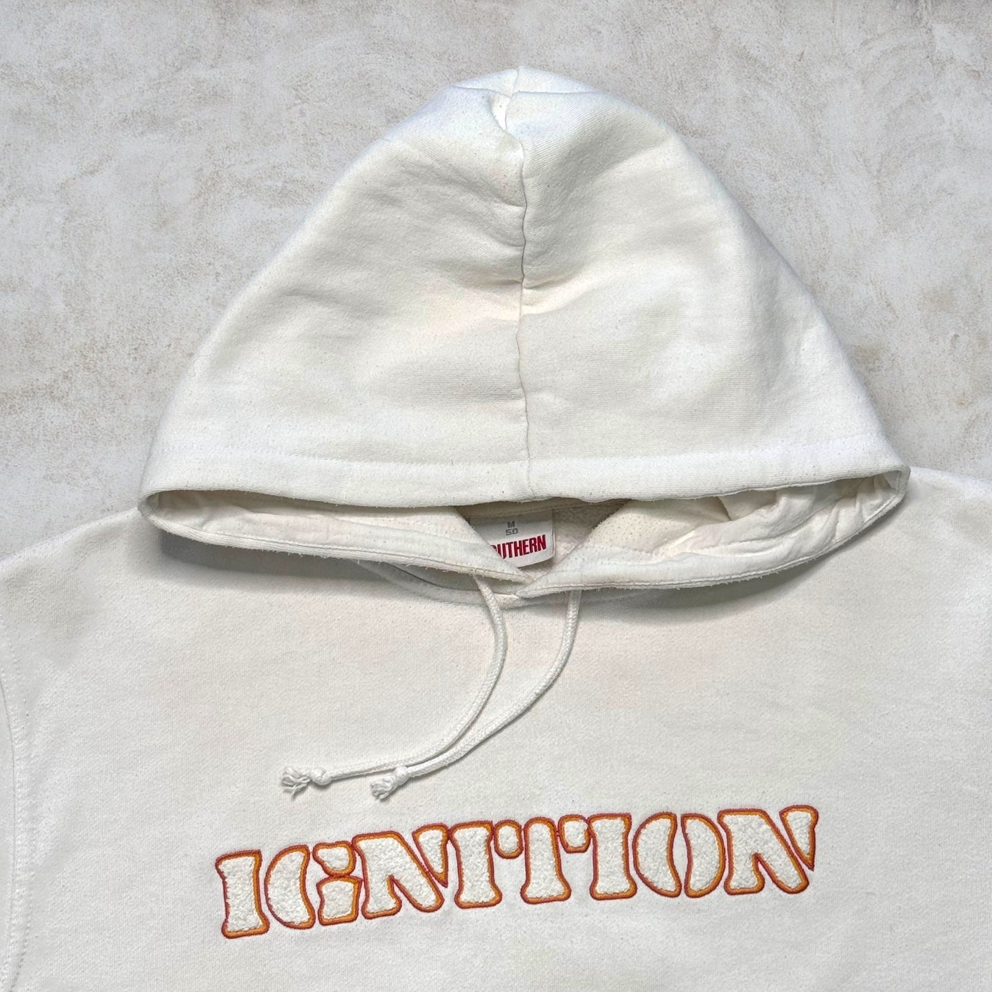 Sweat à capuche avec broderie "Ignition" taille M