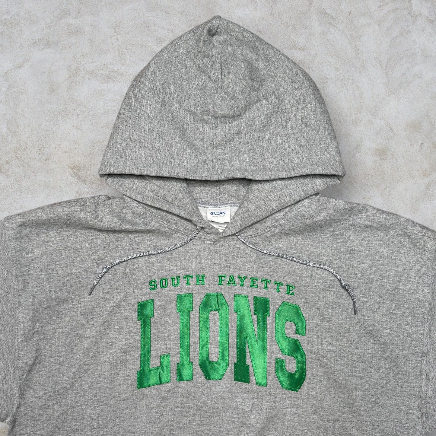 Felpa con Cappuccio Vintage South Fayette Lions taglia L