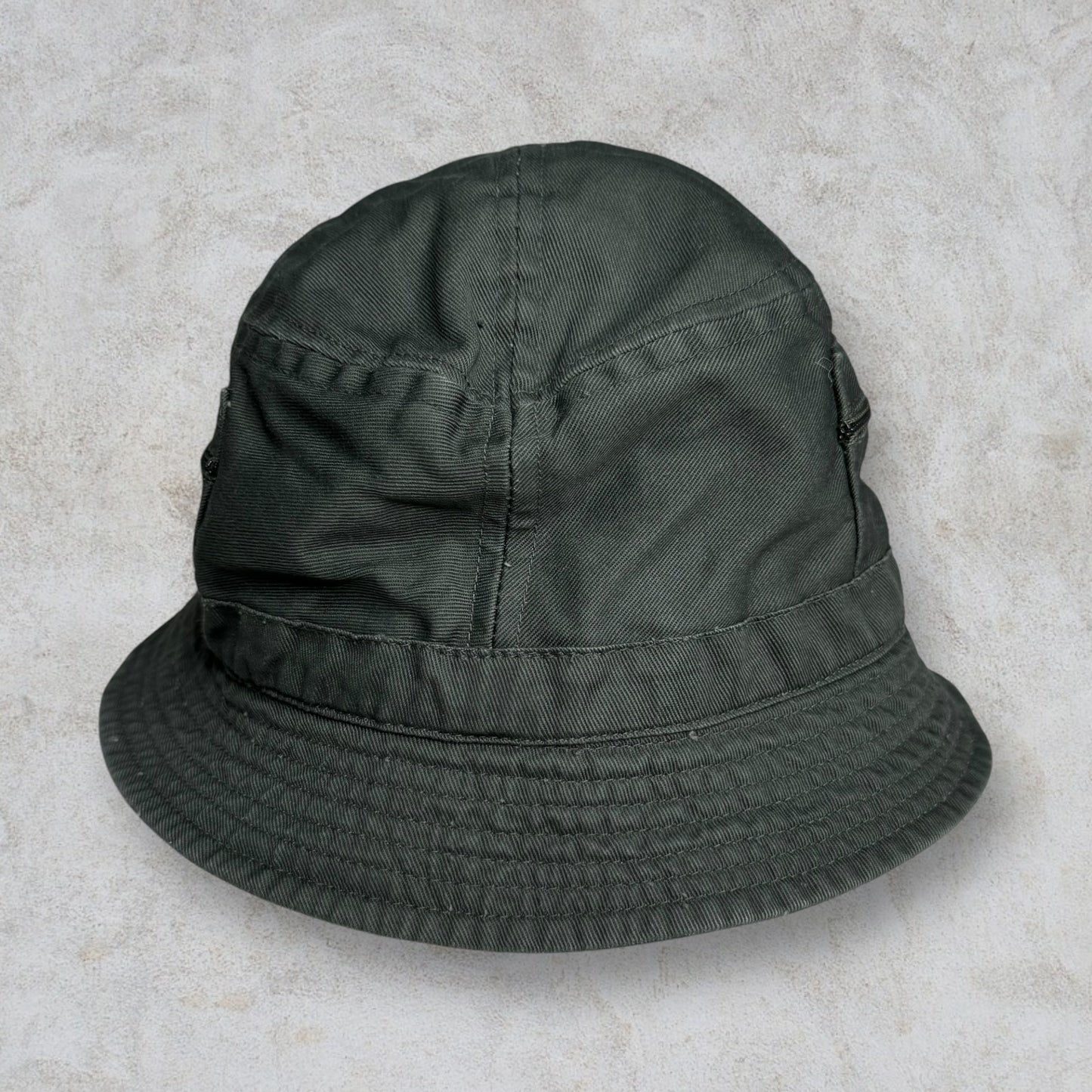 Vintage Cotton Fisherman Hat taglia 57 cm