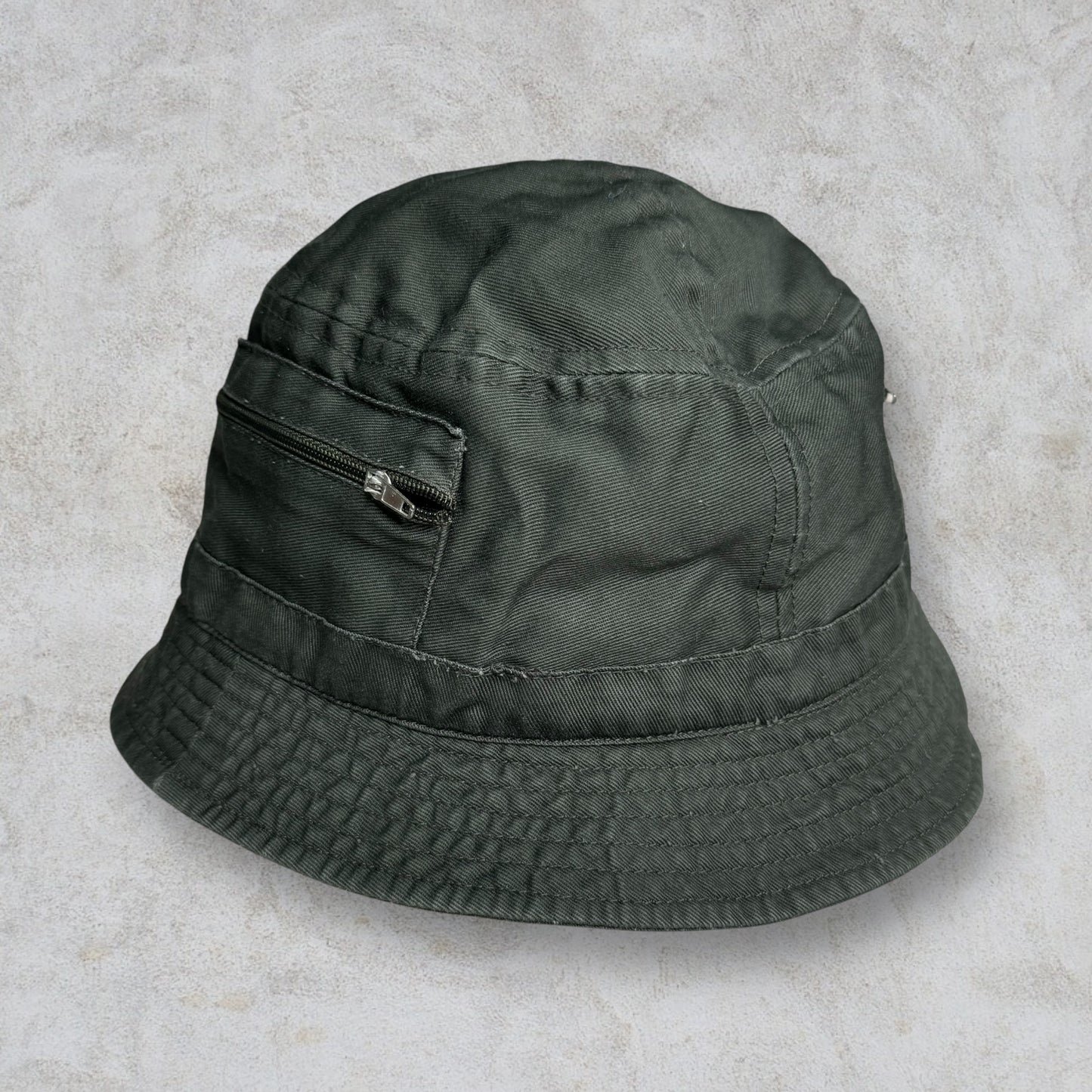 Vintage Cotton Fisherman Hat taglia 57 cm