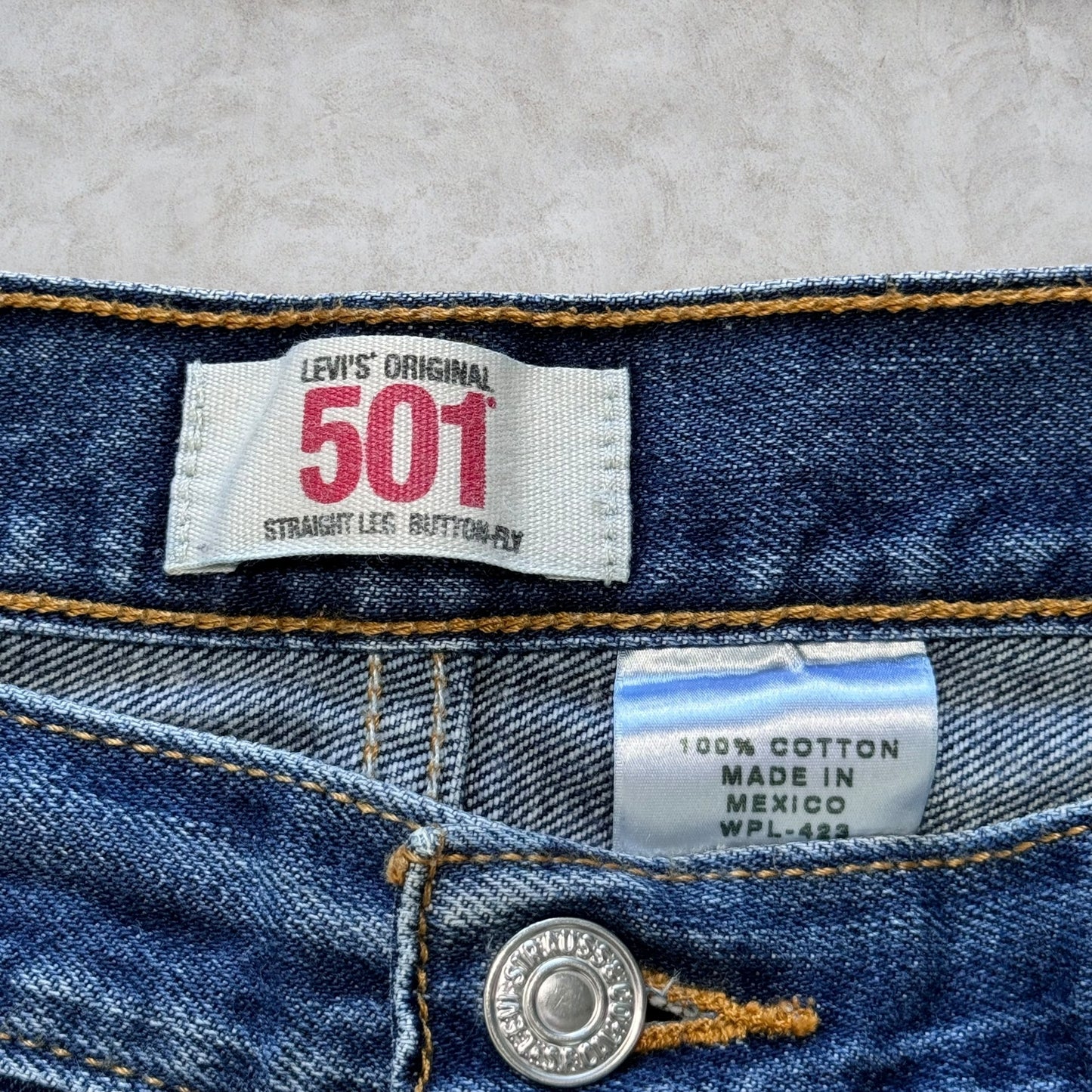 Vintage Levi's 501 Jeans taglia W38 L32