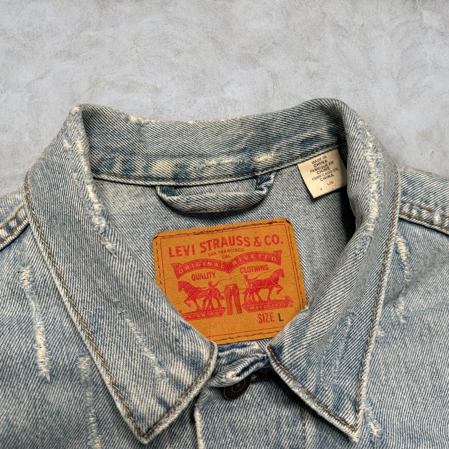 Levi's Jeans Jacket Size L