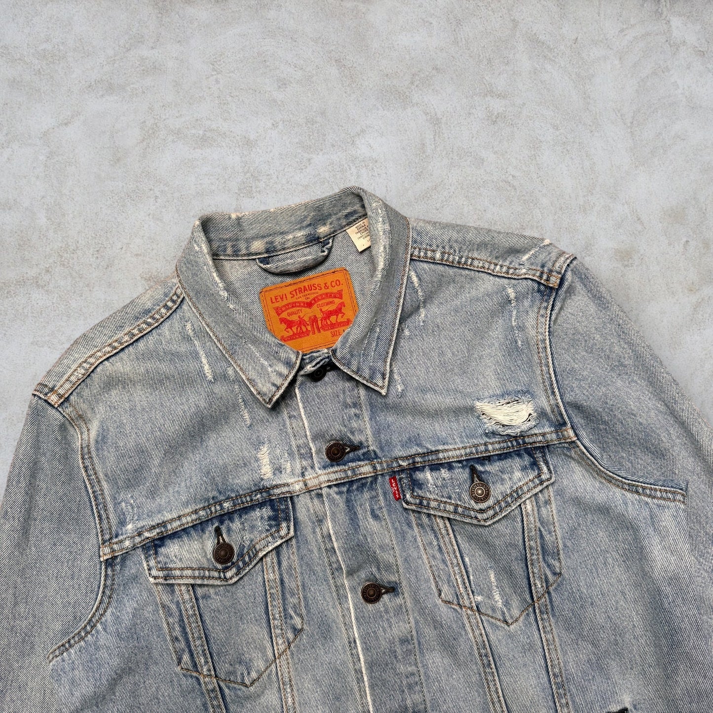 Levi's Jeans Jacket Size L