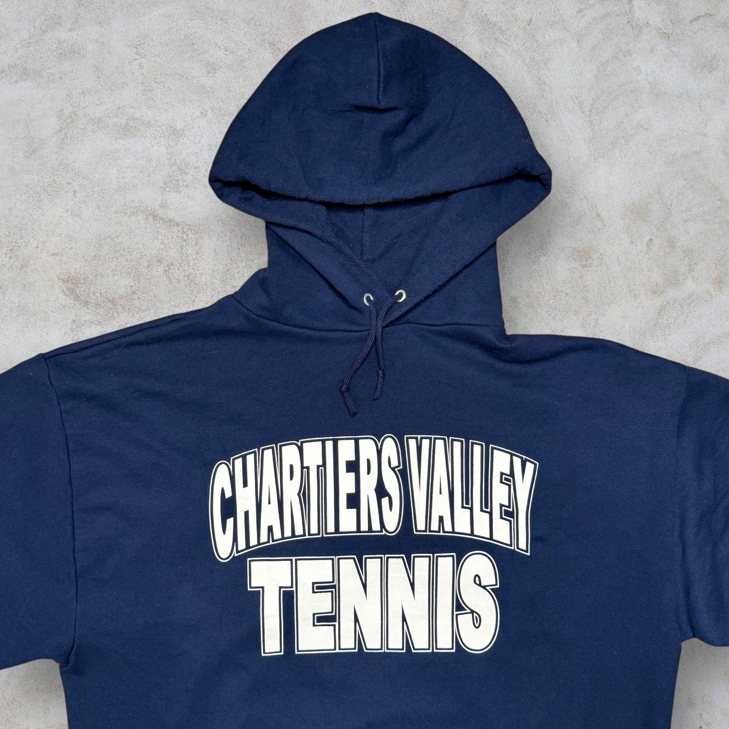 Felpa con Cappuccio Vintage Chartiers Valley Tennis taglia L