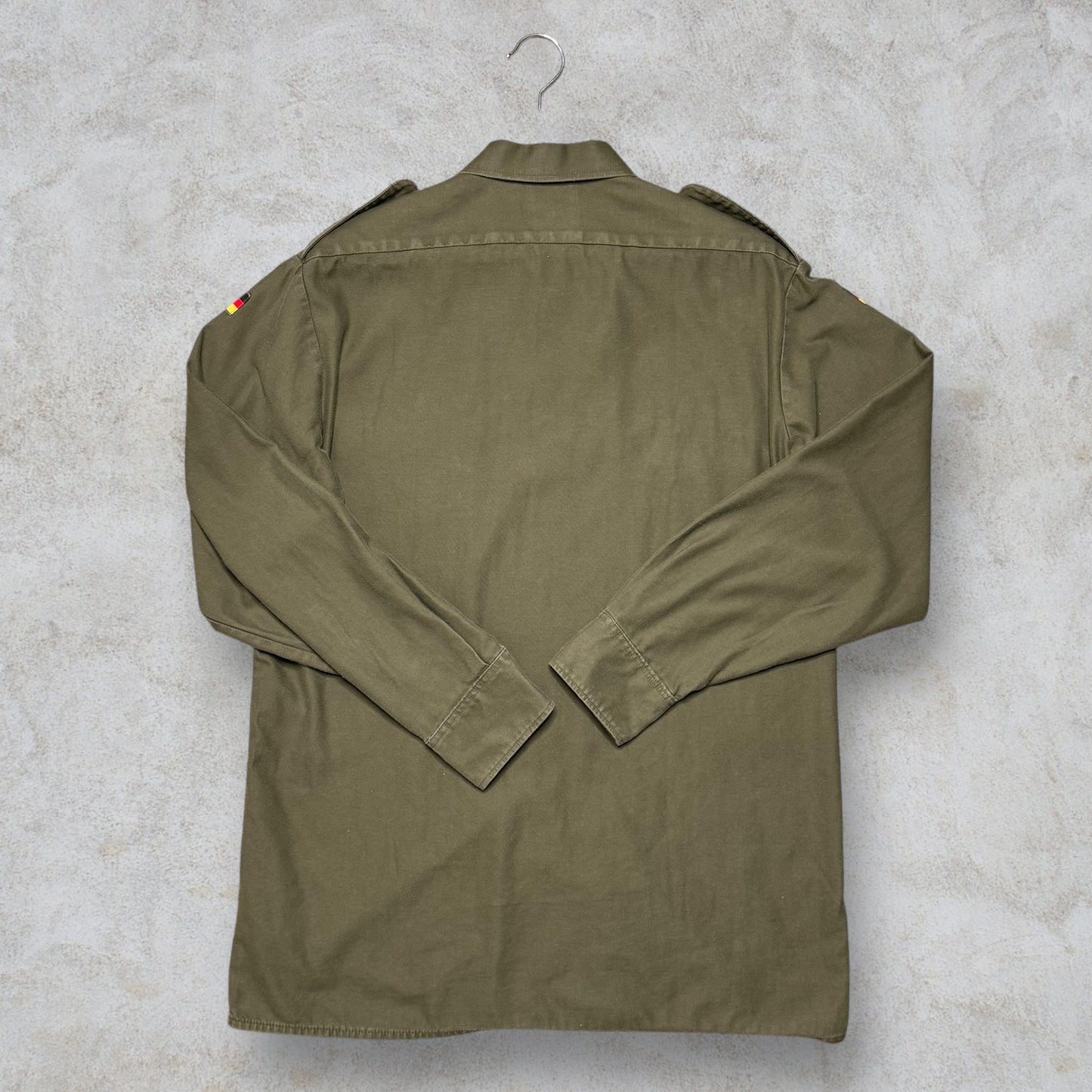 Camicia militare Vintage Bandiera Germania taglia L