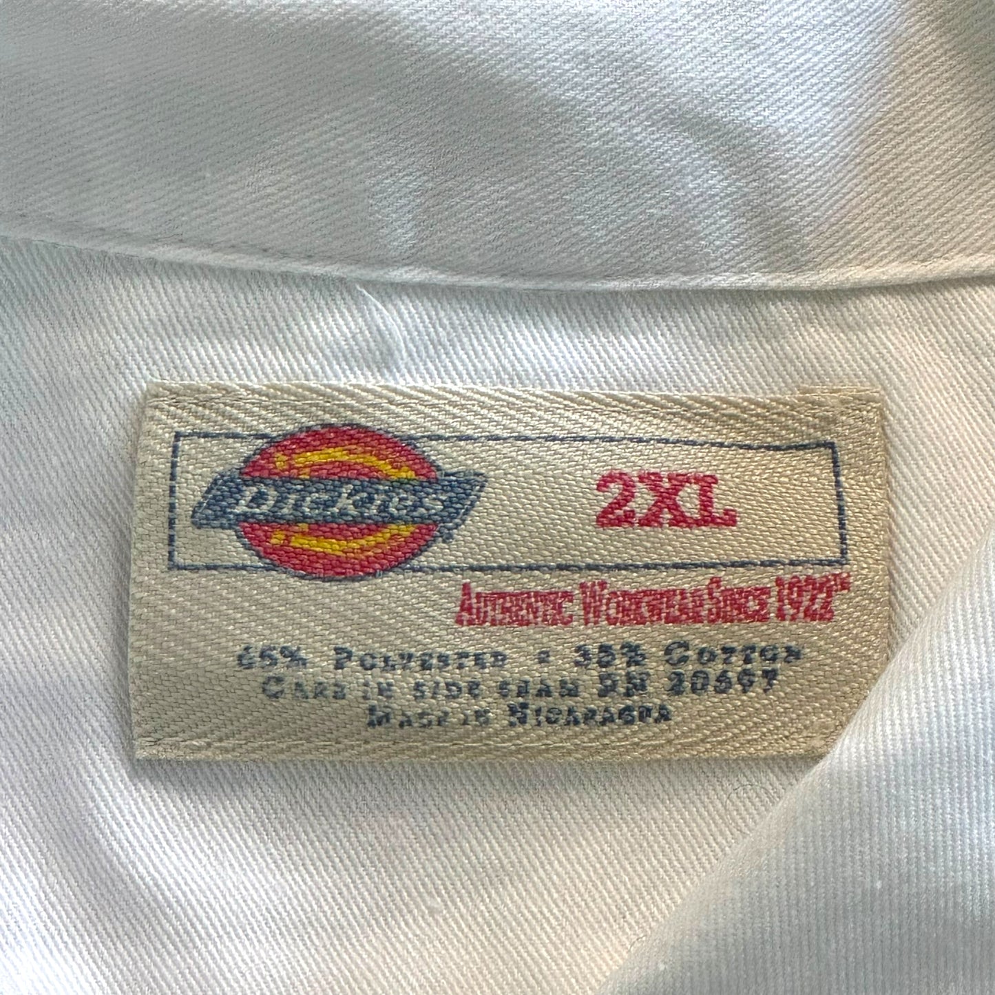 Camicia Dickies Vintage Da Lavoro taglia 2XL