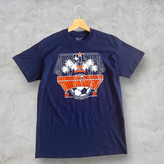 T-Shirt Vintage "Texas Soccer" taglia M