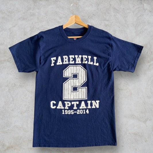 T-Shirt vintage « Adieu Capitaine » taille M