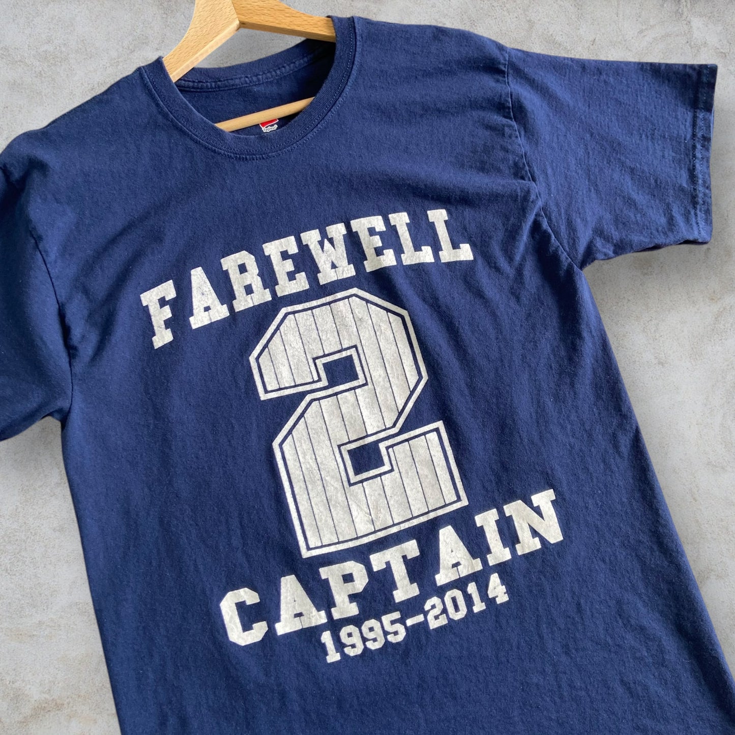 T-Shirt vintage « Adieu Capitaine » taille M