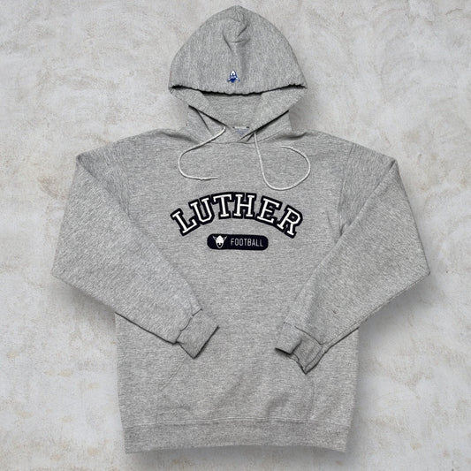 Felpa con Cappuccio Vintage Luther Football taglia M