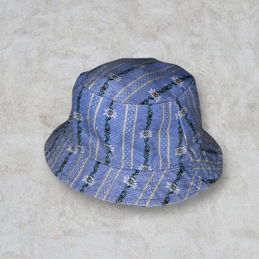 Cappello da pescatore Vintage motivo floreale