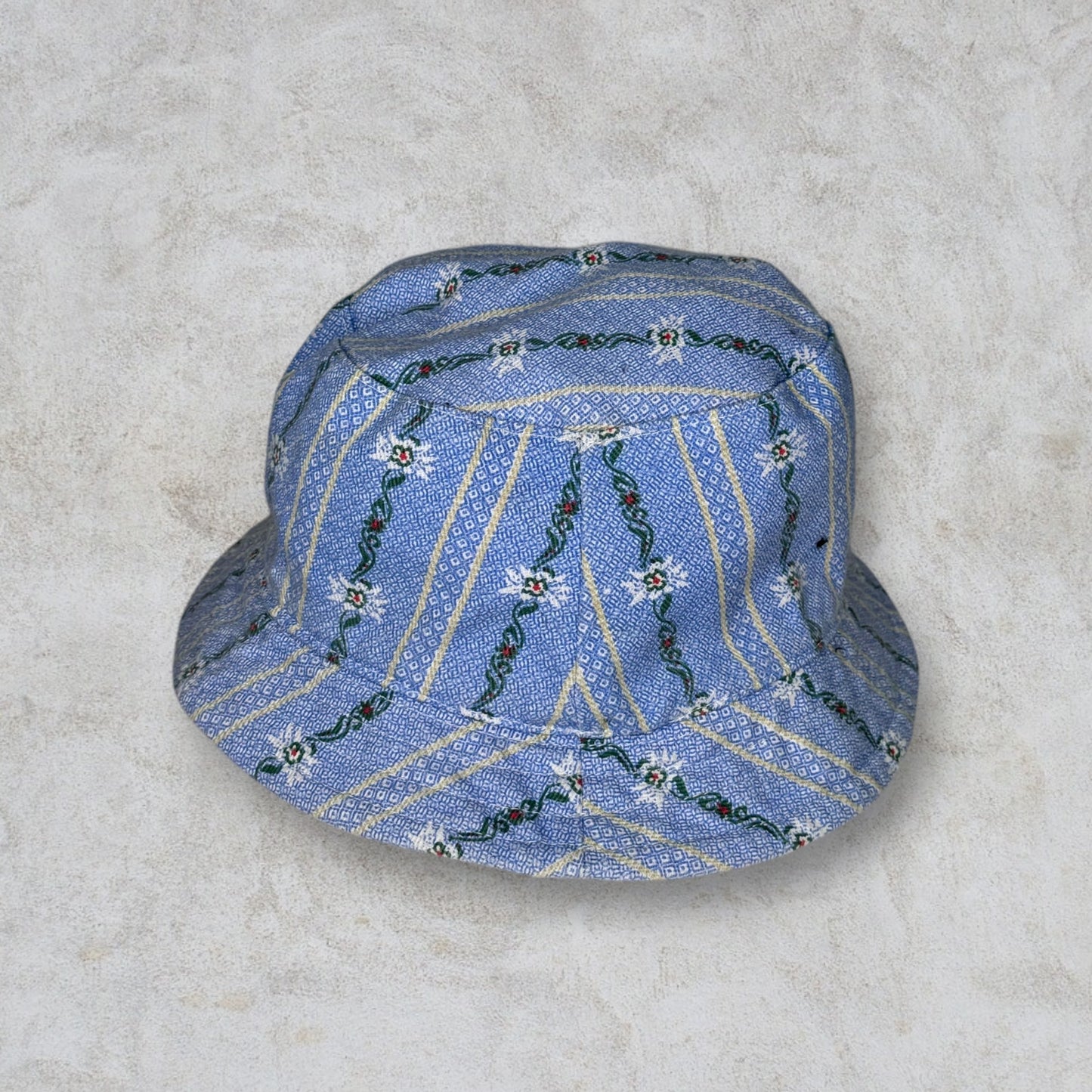 Cappello da pescatore Vintage motivo floreale