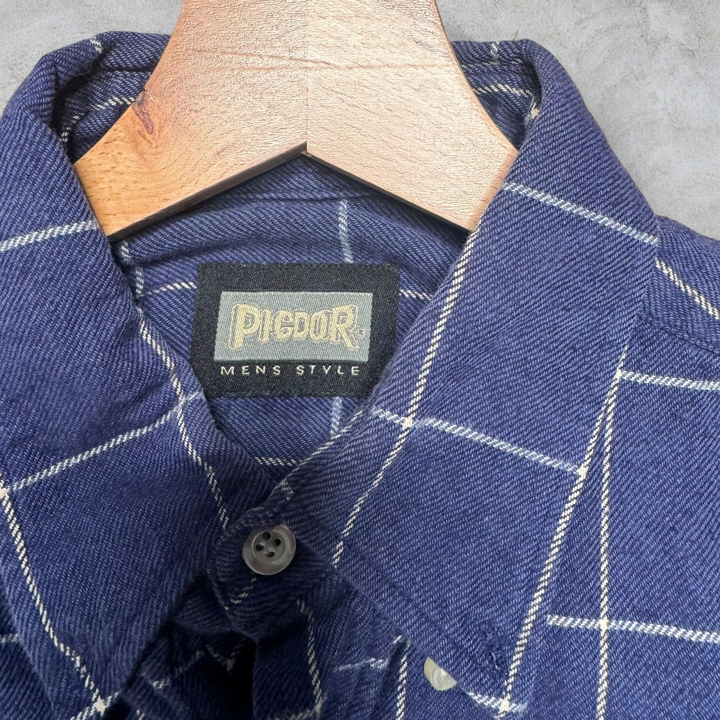 Camicia di Flanella Vintage a quadri taglia L