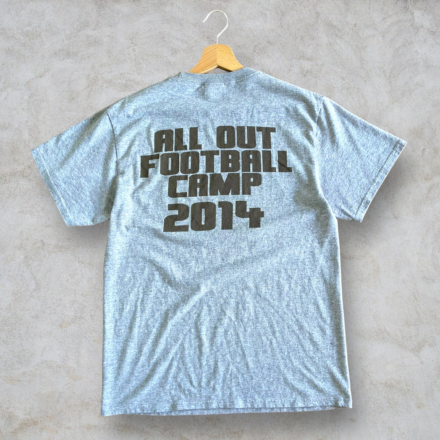 T-Shirt "All out Football Camp 2014" taille M