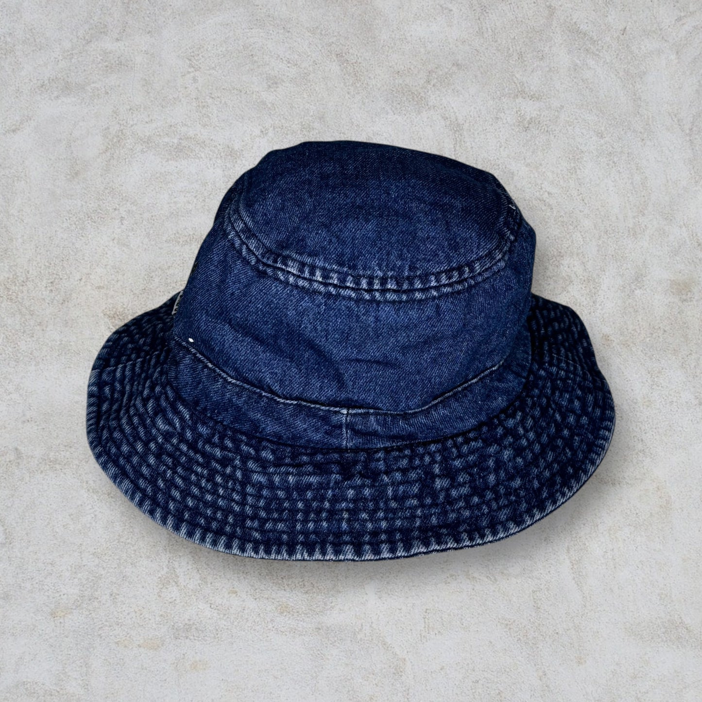 Vintage Denim Pattern Cotton Fisherman Hat