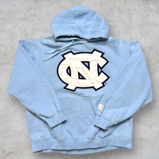 Felpa con cappuccio Vintage "University of North Carolina" taglia L