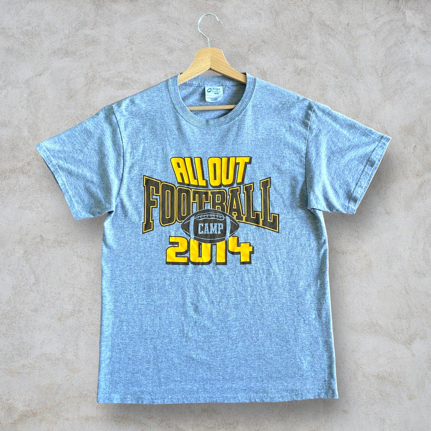 T-Shirt "All out Football Camp 2014" taille M