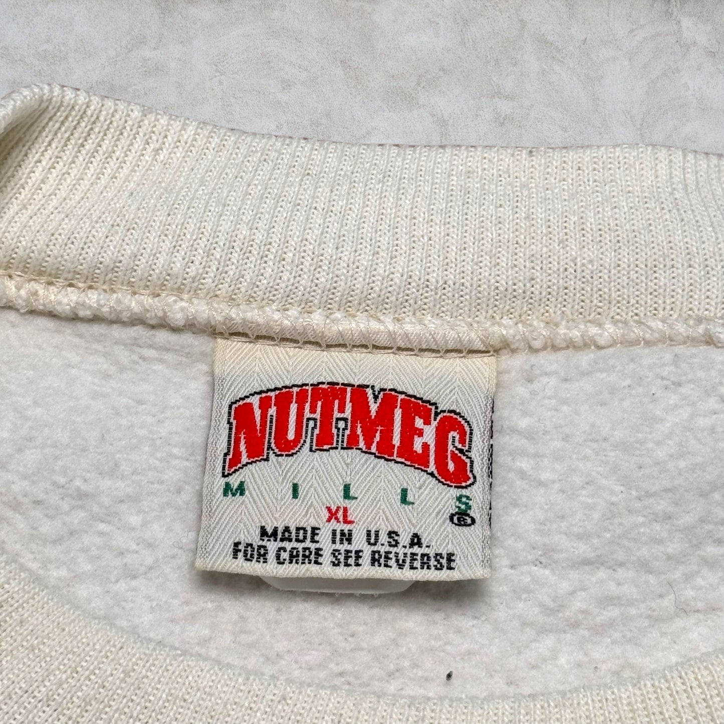 sweat-shirt vintage Nutmeg Mills taille XL